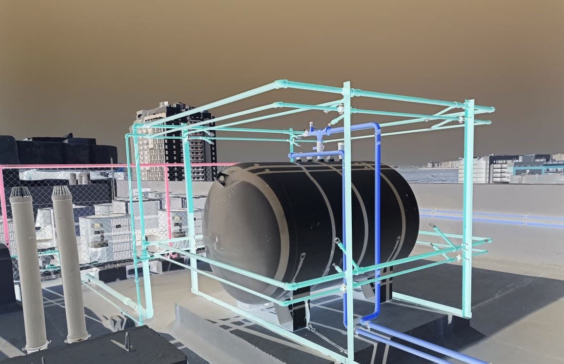 LPG tank yard design model