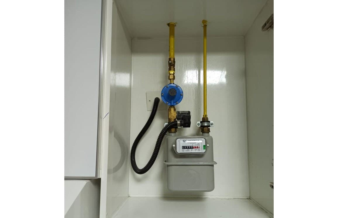 Individual gas metering